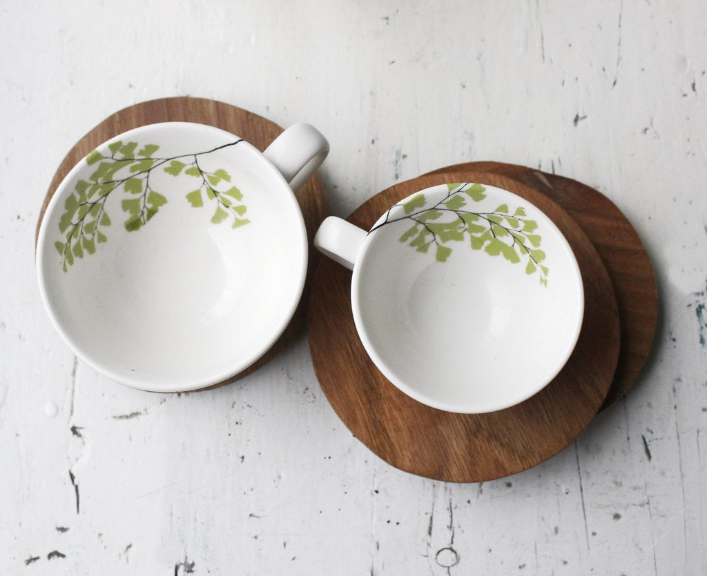 Fern Espresso Cup & Saucer