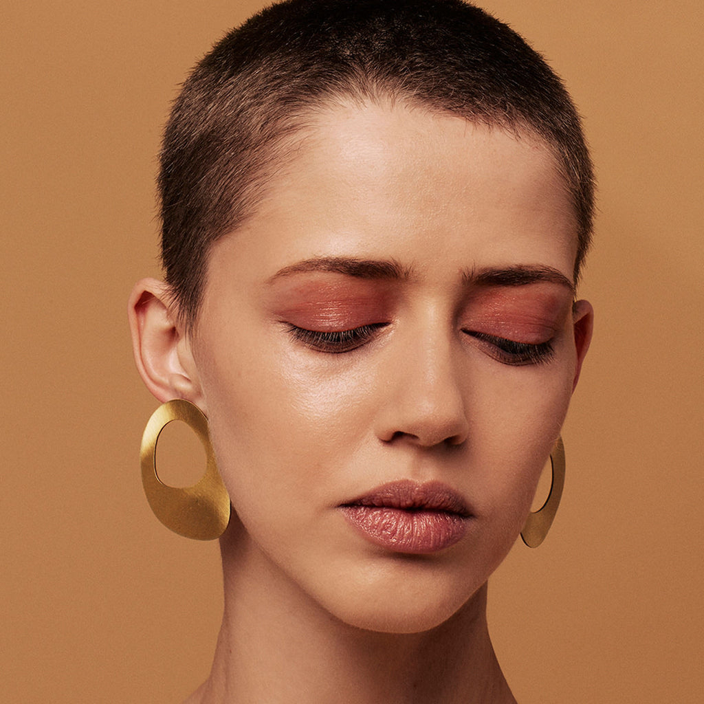 Waif - Mismatched Holey Earrings