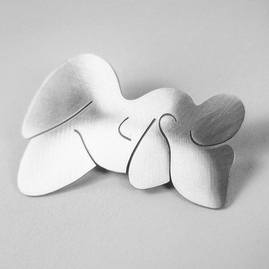 Waif - Reclining Lady Brooch