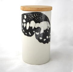 Tall Jar - Butterfly